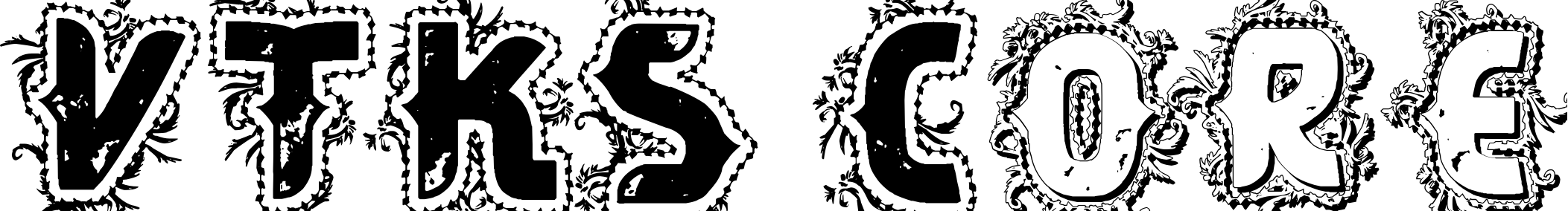 Шрифт VTKS Core