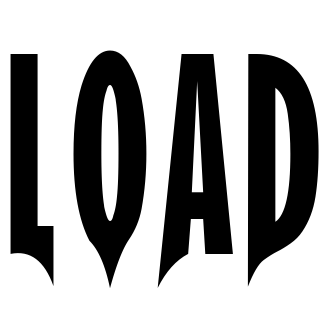 Шрифт LOAD