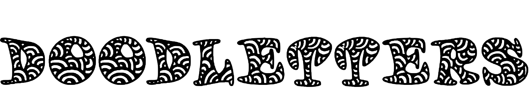 Шрифт Doodletters