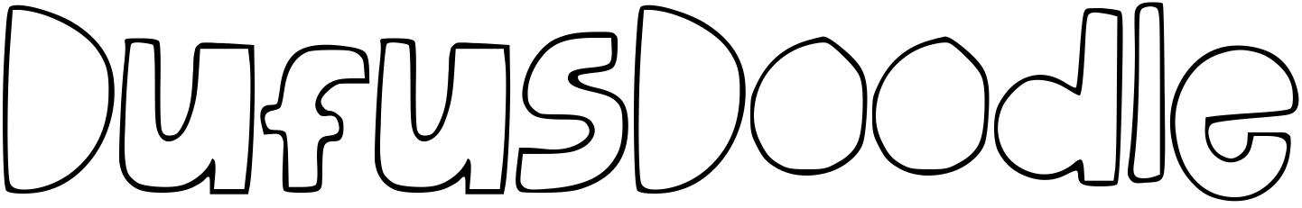Шрифт DufusDoodle