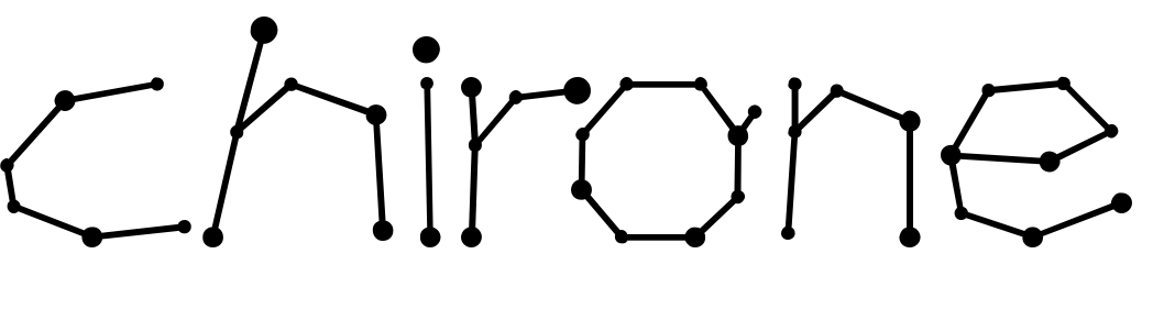 Шрифт chirone