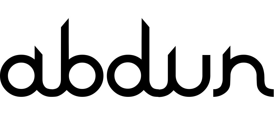 Шрифт abdun