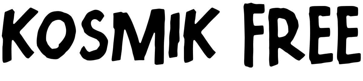 Шрифт KOSMIK FREE