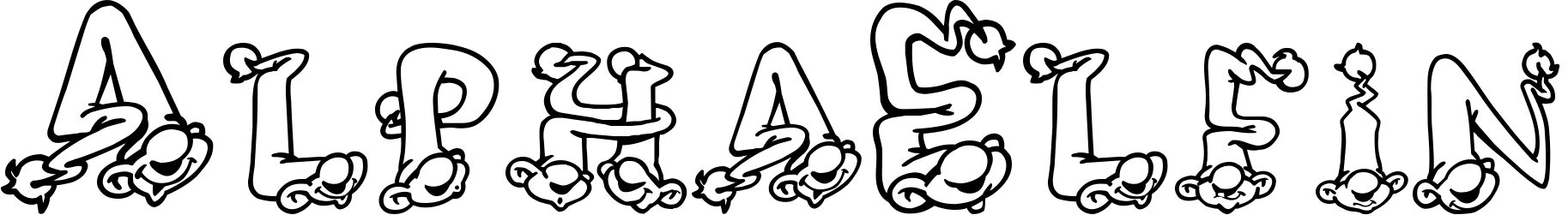 Шрифт AlphaElfin