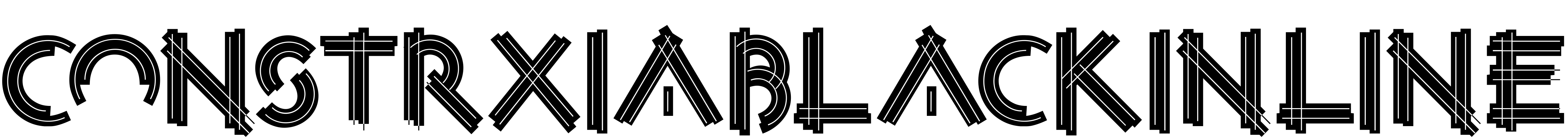Шрифт ConstrxiaBlackInline