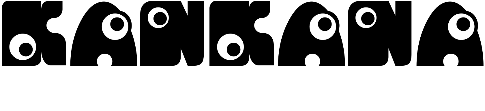 Шрифт kankana
