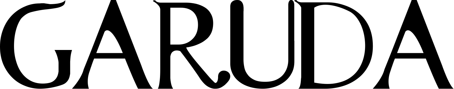 Шрифт GARUDA