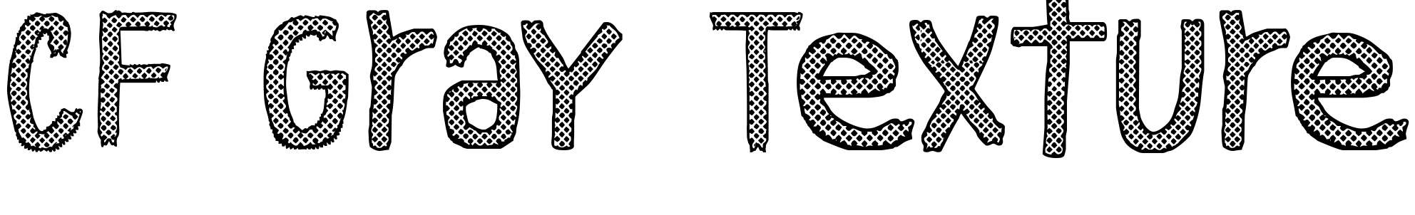 Шрифт CF Gray Texture