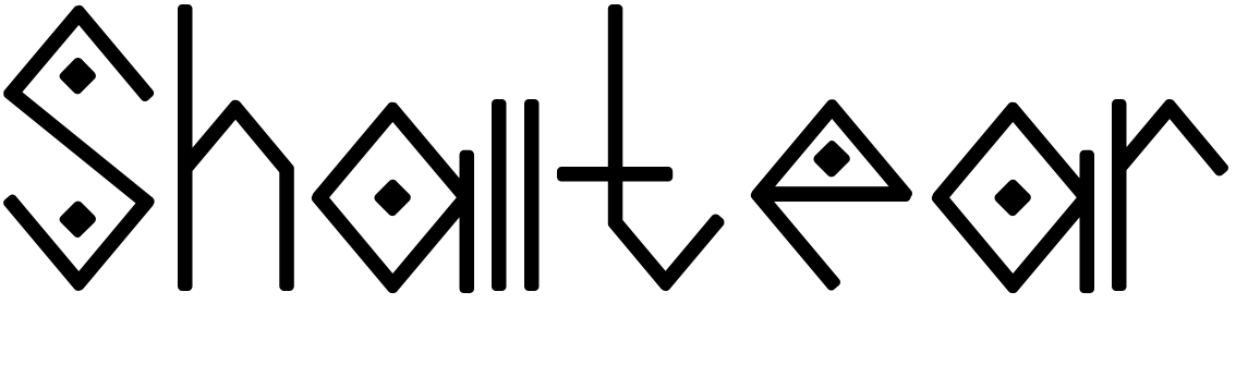 Шрифт Shalltear