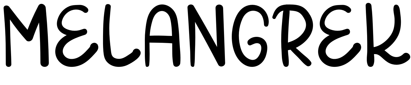 Шрифт MELANGREK