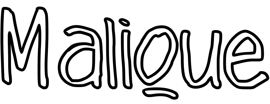 Шрифт Malique