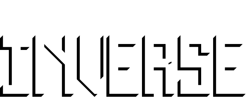 Шрифт Inverse