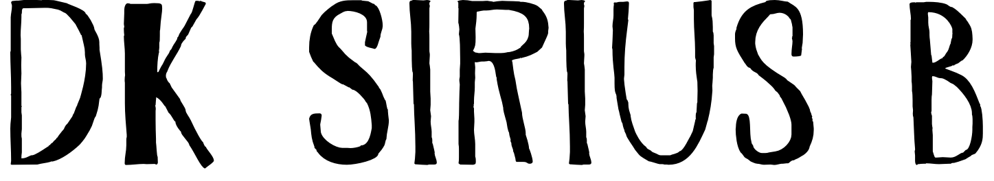 Шрифт DK Sirius B