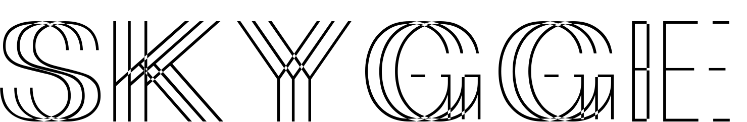 Шрифт skygge