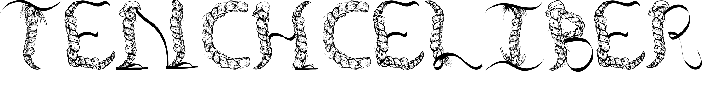 Шрифт TenCHCeliber