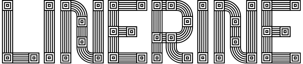 Шрифт Linerine