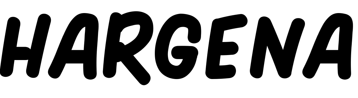 Шрифт HARGENA