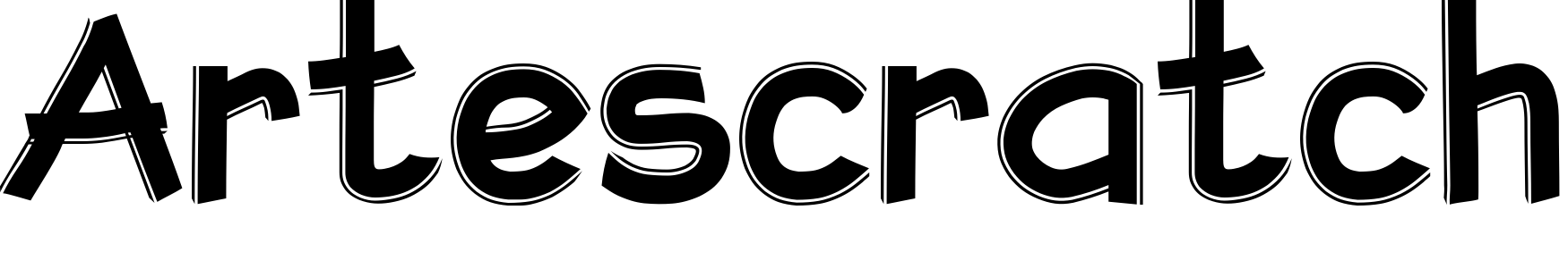 Шрифт Artescratch