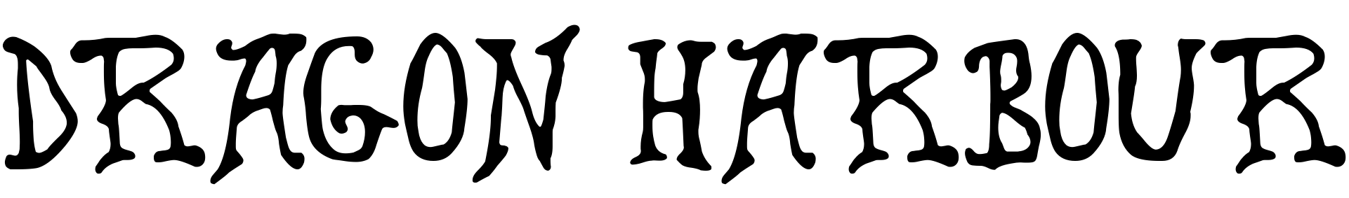 Шрифт Dragon Harbour