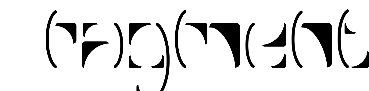 Шрифт Fragment