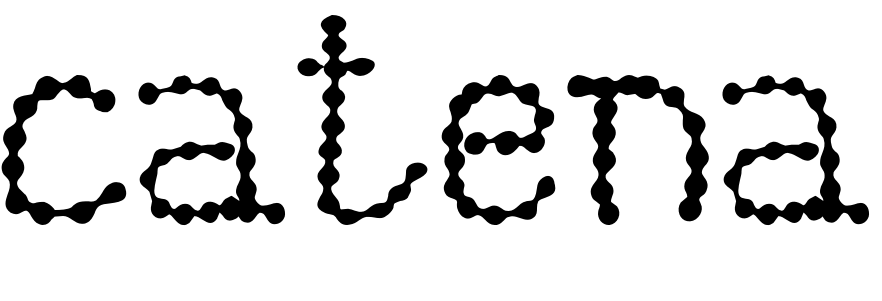 Шрифт catena