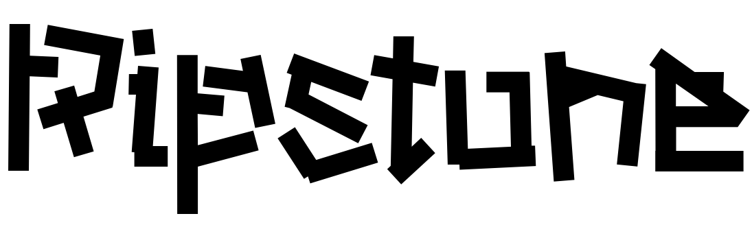 Шрифт Ripstone