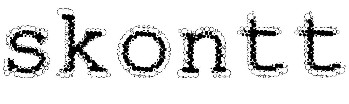 Шрифт skontt