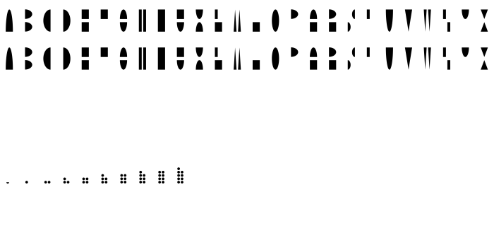 Шрифт Moonblock