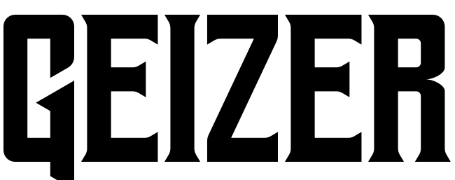 Шрифт Geizer