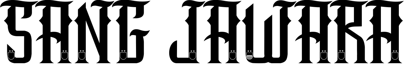 Шрифт SANG JAWARA