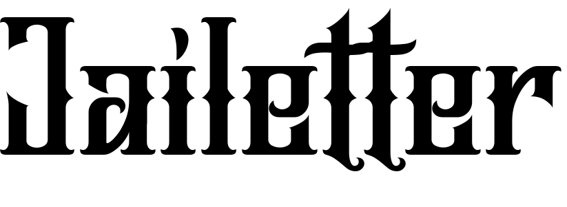 Шрифт Jailetter