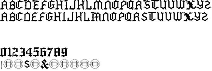 Шрифт Mexside Demo
