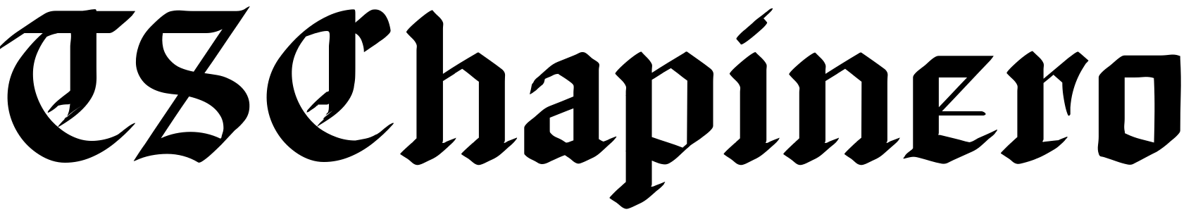 Шрифт TSChapinero