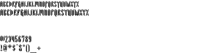 Шрифт Sarcophagus