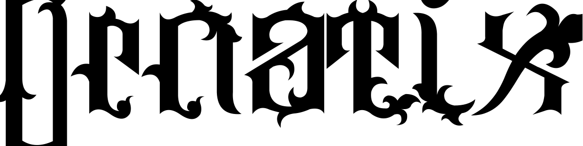 Шрифт Ornatix