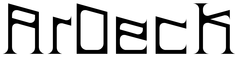 Шрифт ArDeck