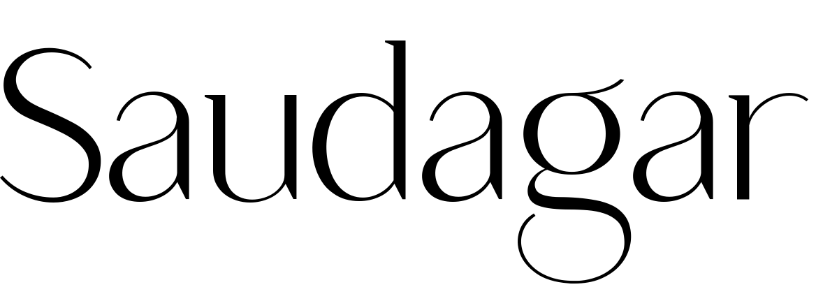 Шрифт Saudagar