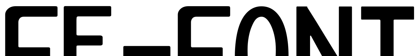 Шрифт FE-Font