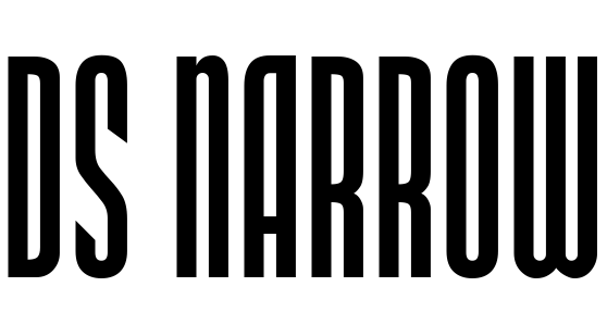 Шрифт DS Narrow