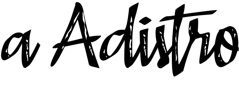Шрифт a Adistro