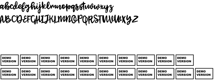 Шрифт Jenthill