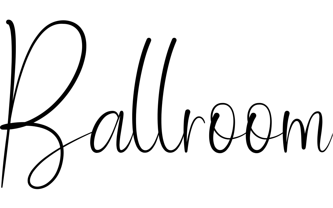 Шрифт Ballroom