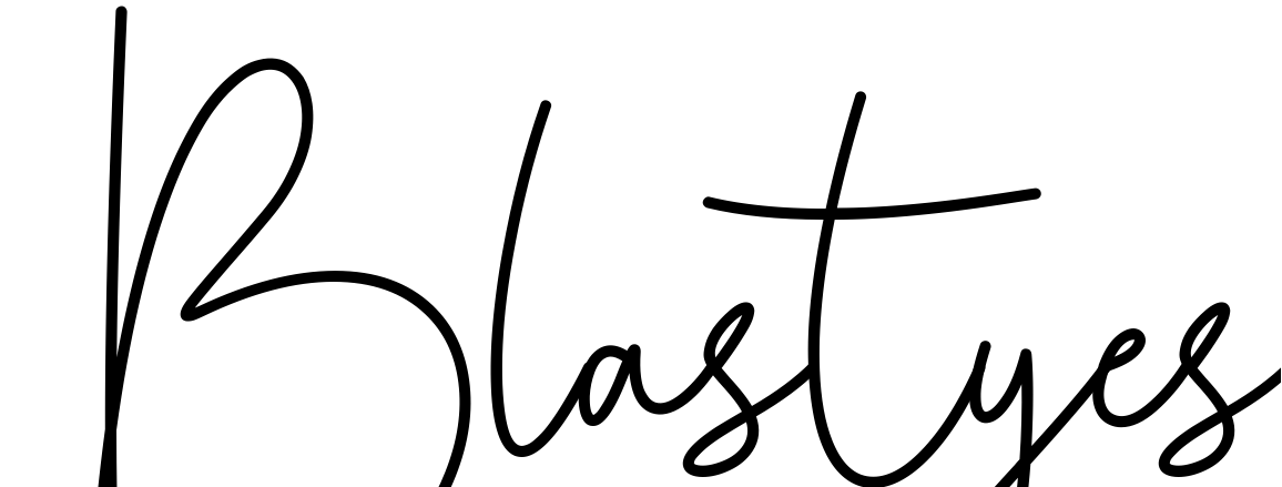 Шрифт Blastyes