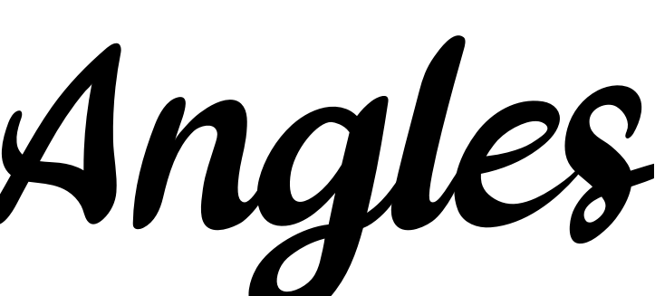 Шрифт Angles