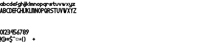 Шрифт Kitchener