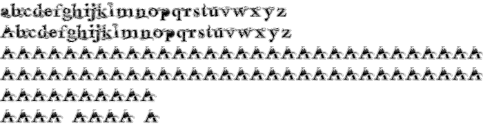 Шрифт Andalusian Trial