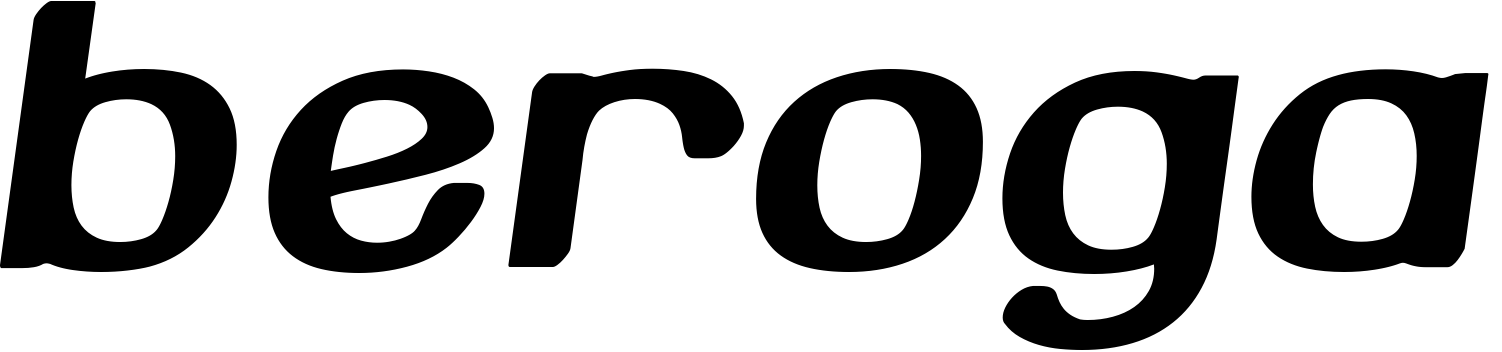 Шрифт Beroga