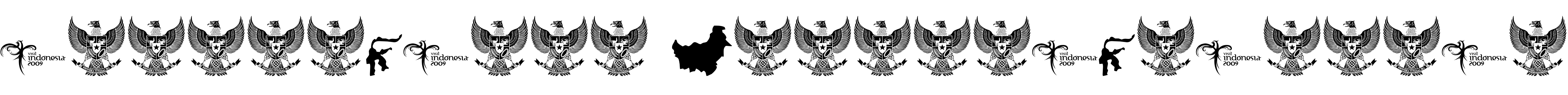 Шрифт Indonesiana Khatulistiwania