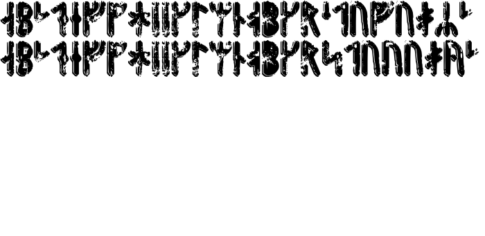 Шрифт Fenrir Runic