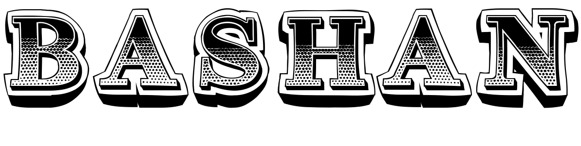 Шрифт Bashan